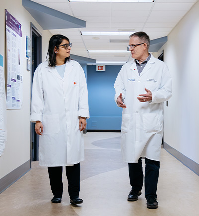 Dr. Swati Mehta and her co-P.I., Dr. Robert Teasell 